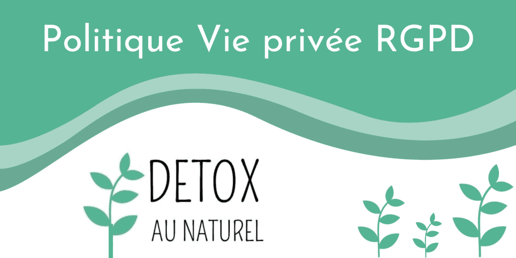 Politique Vie privée RGPD