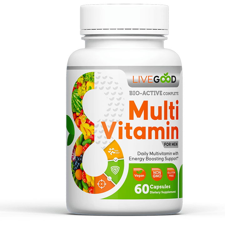 Multi-Vitamine Complète Bio-Active Pour Homme